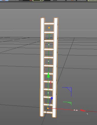 Cinema4D R18怎么创建直梯模型？