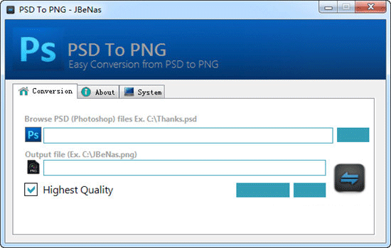 PSD To PNG(PSD转PNG工具)