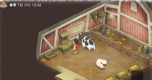 哆啦A梦牧场物语怎么养动物 饲养鸡牛羊马方法
