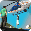 直升机的模拟救援手游