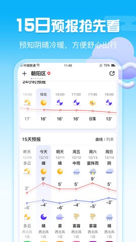 每日天气app