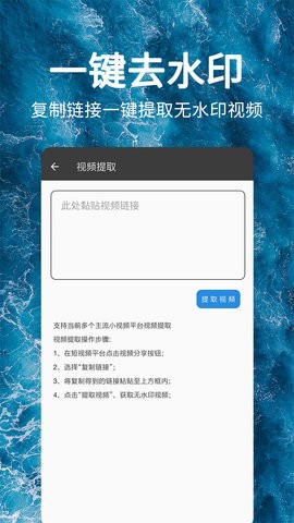 一键视频去水印app