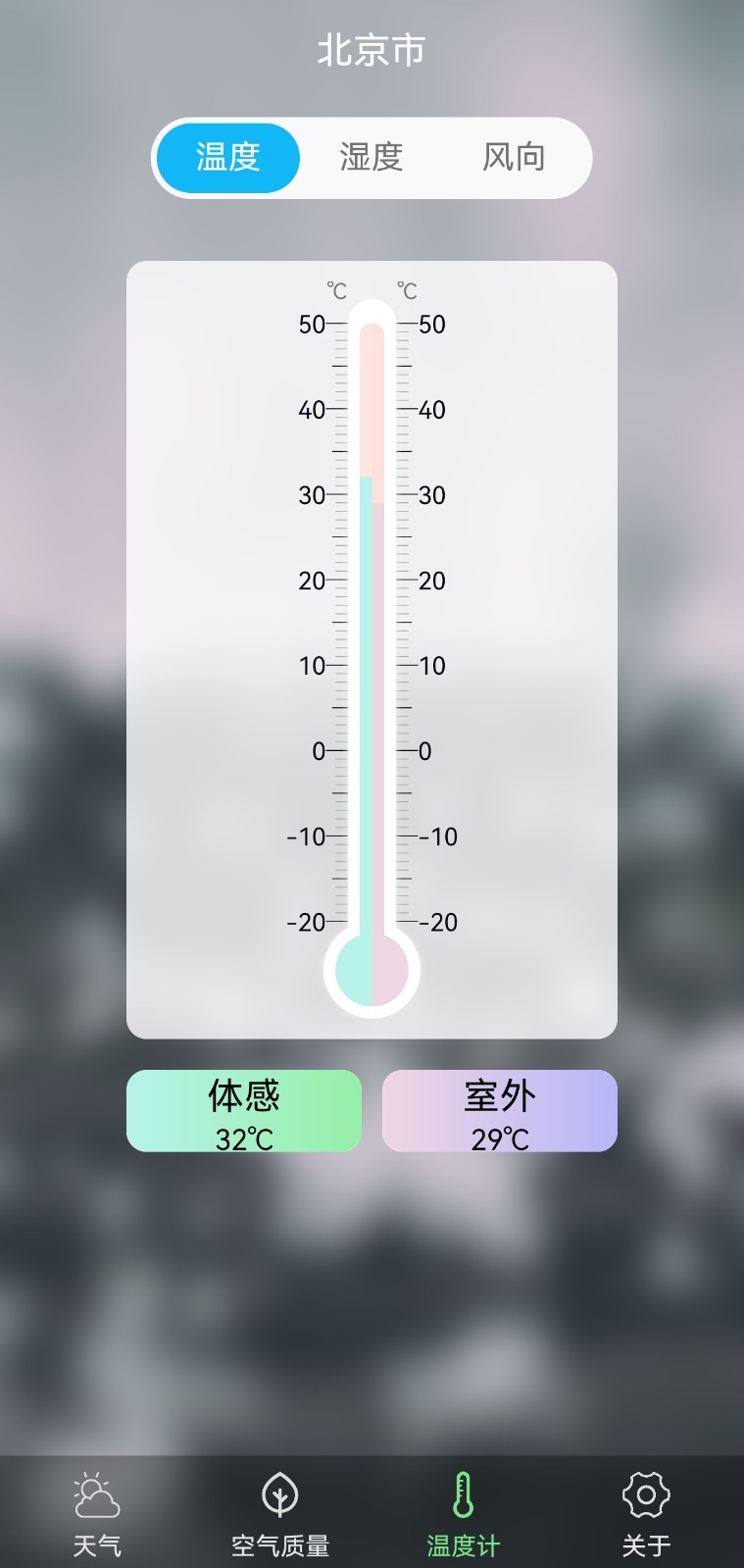 AI温度测量app