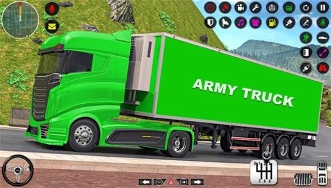 军用卡车运输模拟器中文版