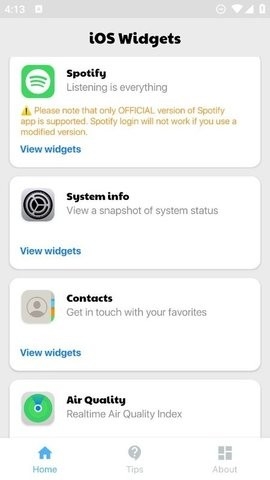 ios widgets小组件