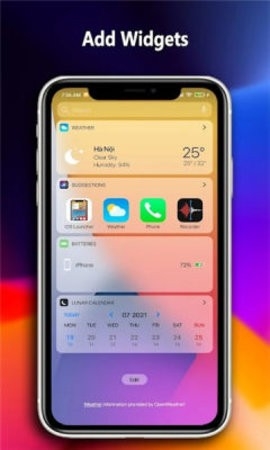 仿苹果桌面iLauncher iOS17