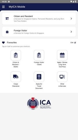 myica mobile新加坡入境申报中文版