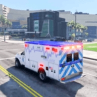 US紧急救护车3D