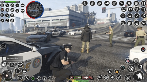 警察驾驶城市追逐(Police Car Police Chase Game)