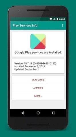 play services info手机版(play服务信息)