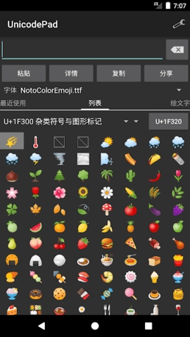 unicode