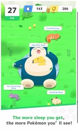 pokemon sleep