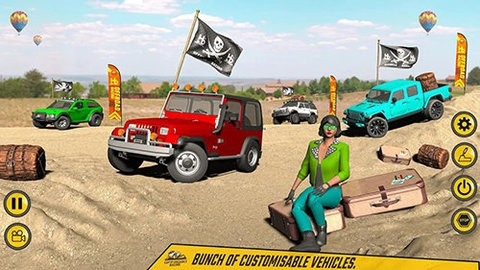 泥地越野赛车(Mud Truck Racing Games)